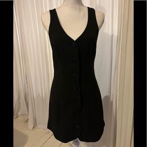 Black mod dress
